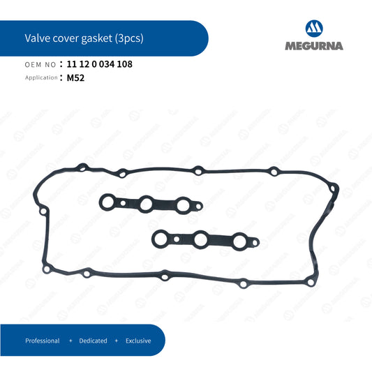 BMW 11 12 0 034 108 Valve Cover Gasket for BMW - M52 B20 (206S3)/M52 B20 (206S4)