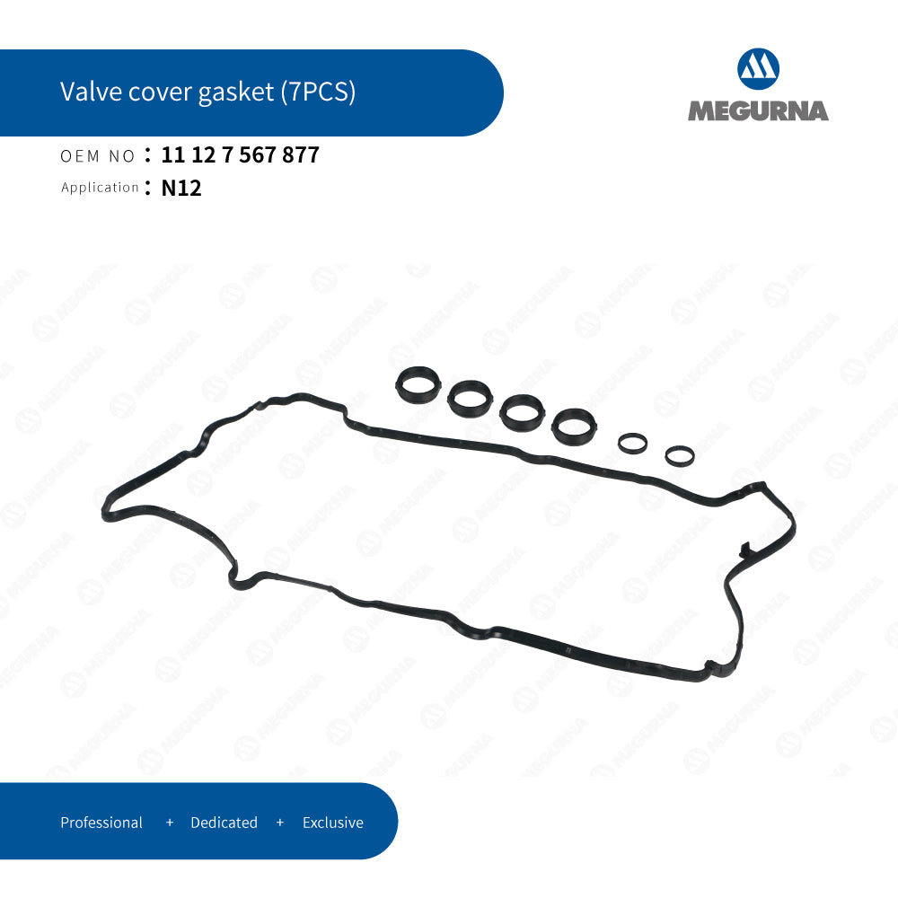 BMW 11 12 7 567 877 Valve Cover Gasket for MINI - N12 B14 A/ N12 B16 A