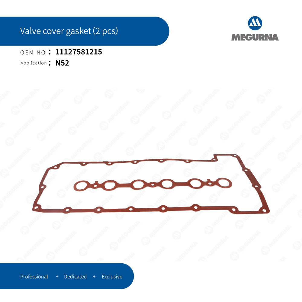 BMW 11 12 7 581 215 Valve Cover Gasket for BMW - N52 B25/BMW - N52 B25 B