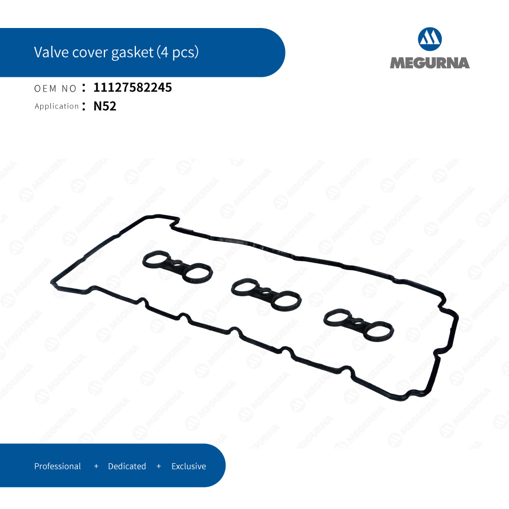 BMW 11 12 7 582 245 Valve Cover Gasket for BMW - N51 B30 A/BMW - N52 B25