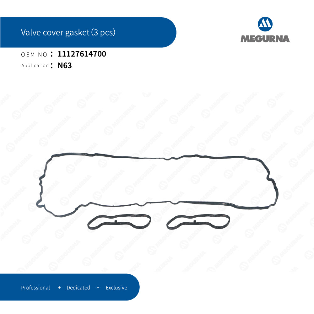 BMW 11 12 7 614 700 Valve Cover Gasket for ALPINA - N63 M20 A