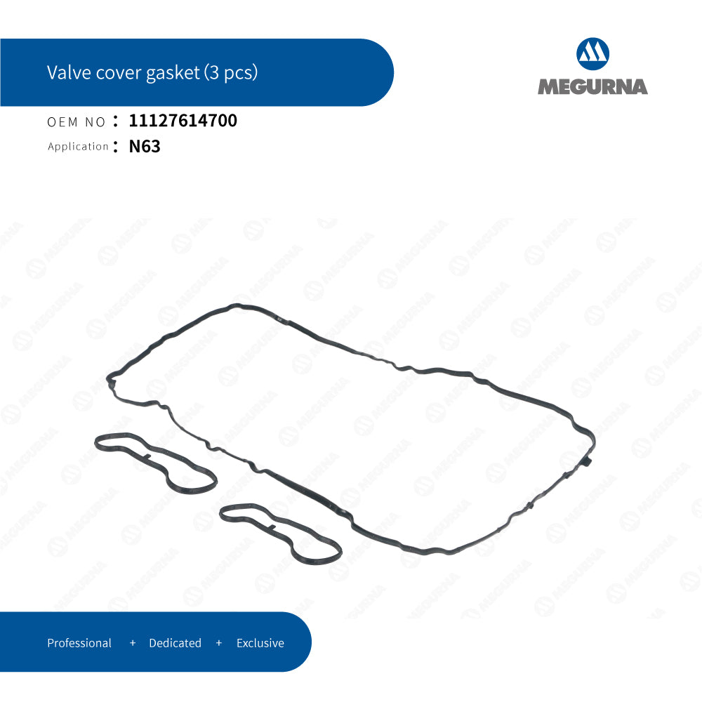 BMW 11 12 7 614 700 Valve Cover Gasket for ALPINA - N63 M20 A