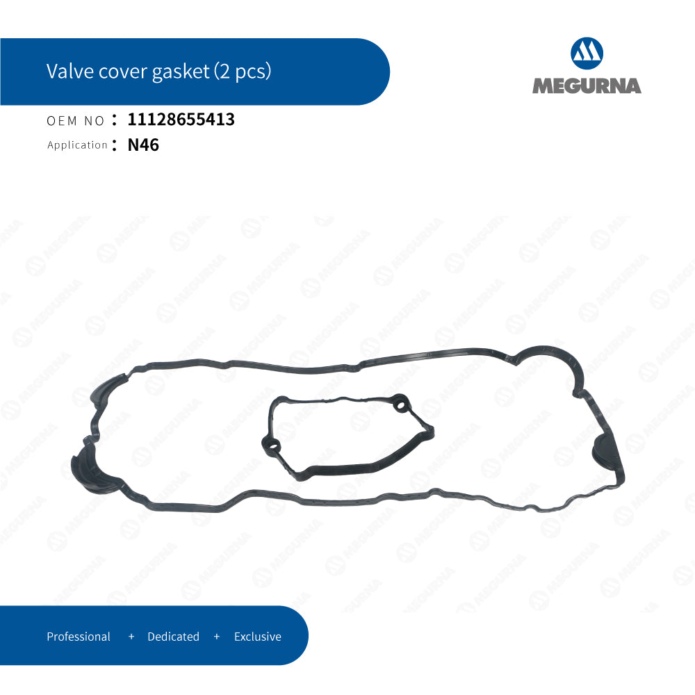 BMW 11 12 8 655 413 Valve Cover Gasket for BMW - N46 B20 B/BMW - N46 B20 BD