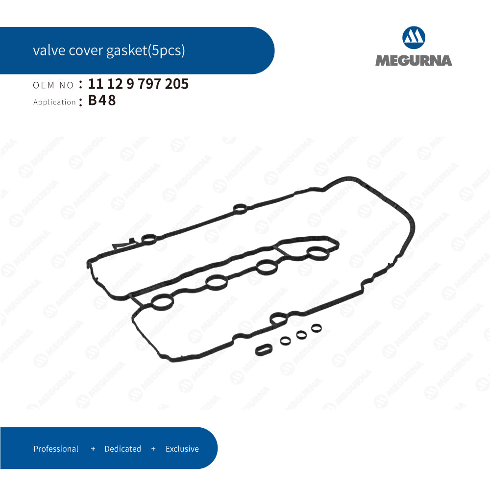 BMW 11 12 9 797 205  Valve Cover Gasket for BMW - B46 A20 B/B48 A20 A