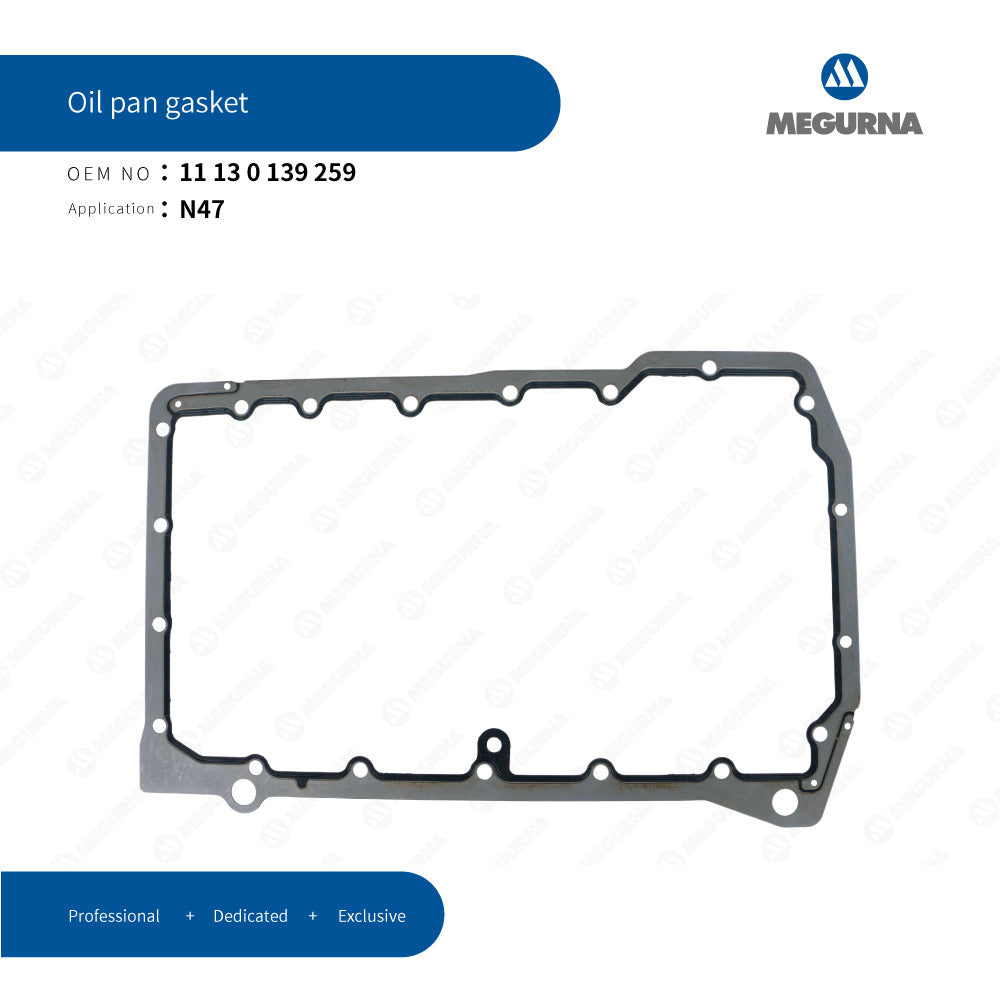 BMW 11 13 0 139 259 Oil Pan Gasket for BMW - M47 D20 (204D4)