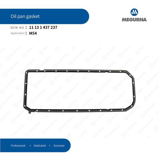 BMW 11 13 1 437 237 Oil Pan Gasket for BMW - M50 B20 (206S2)/BMW - M52 B25 (256S3)