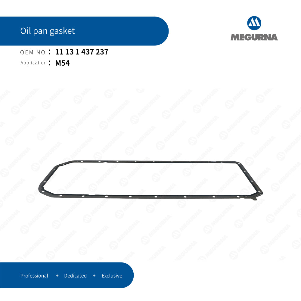 BMW 11 13 1 437 237 Oil Pan Gasket for BMW - M50 B20 (206S2)/BMW - M52 B25 (256S3)