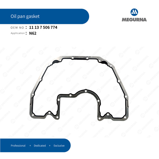 BMW 11 13 7 506 774 Oil Pan Gasket for BMW - N62 B36 A/BMW - N62 B48 A