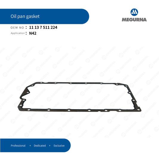 BMW  11 13 7 511 224 Oil Pan Gasket for BMW - N40 B16 A /BMW - N42 B20 A