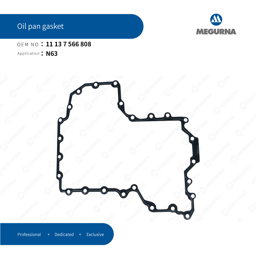 BMW 11 13 7 566 808 Oil Pan Gasket for BMW - N63 B40 A/S63 B44 B