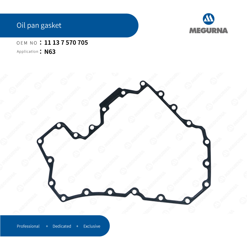 BMW 11 13 7 570 705 Oil Pan Gasket for BMW - N63 B40 A/BMW - N63 B40 A