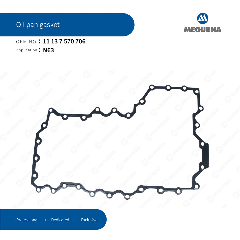 BMW 11 13 7 570 706 Oil Pan Gasket for BMW - N63 B40 A /N63 B44 A