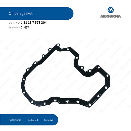 BMW 11 13 7 578 304 Oil Pan Gasket for BMW - N74 B60 A