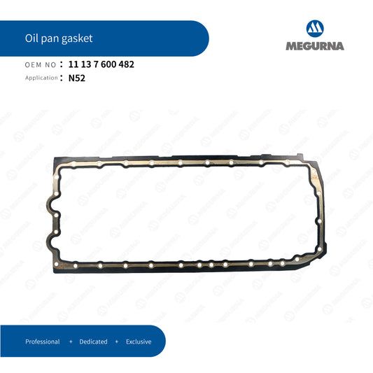 BMW 11 13 7 600 482 Oil Pan Gasket for BMW - N52 B25/ BMW - N52 B25 AF