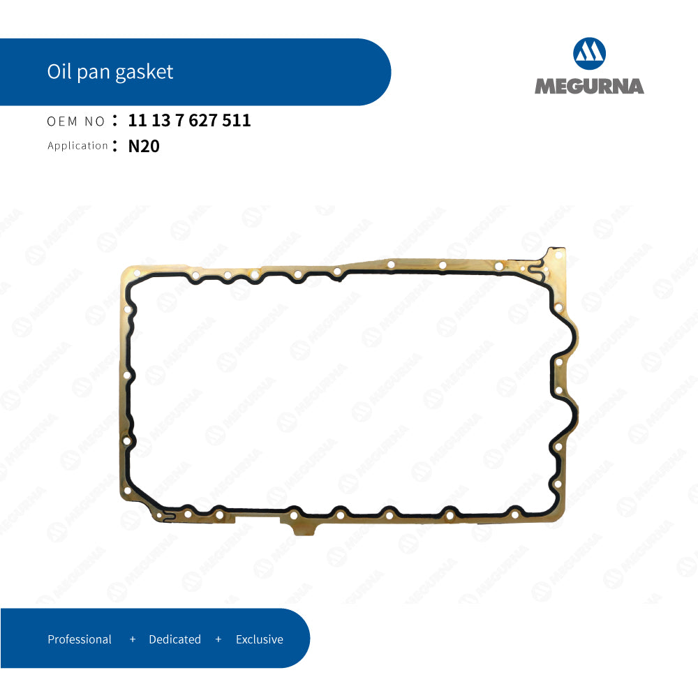 BMW 11 13 7 627 511 Oil Pan Gasket for BMW - N20 B16 A/BMW - N26 B20 A