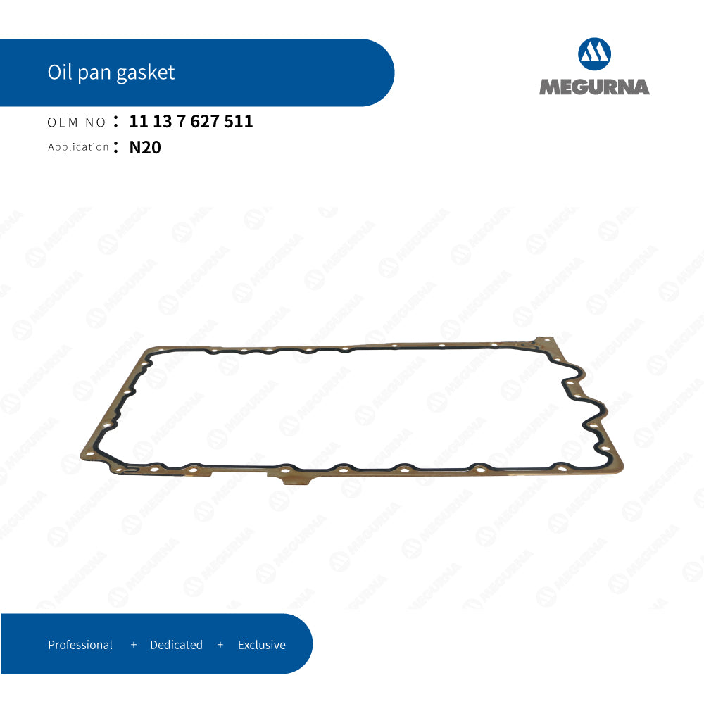 BMW 11 13 7 627 511 Oil Pan Gasket for BMW - N20 B16 A/BMW - N26 B20 A