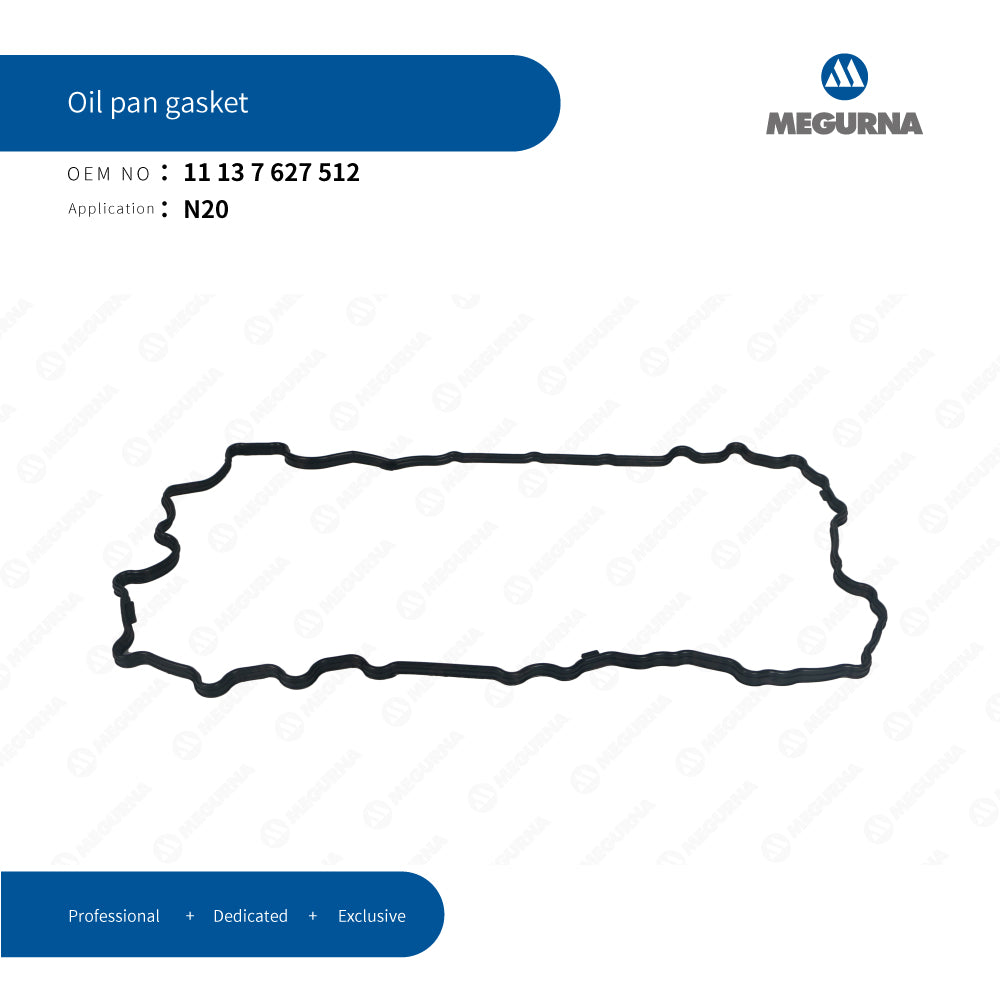 BMW 11 13 7 627 512 Oil Pan Gasket for BMW - N20 B16 A/BMW - N26 B20 A