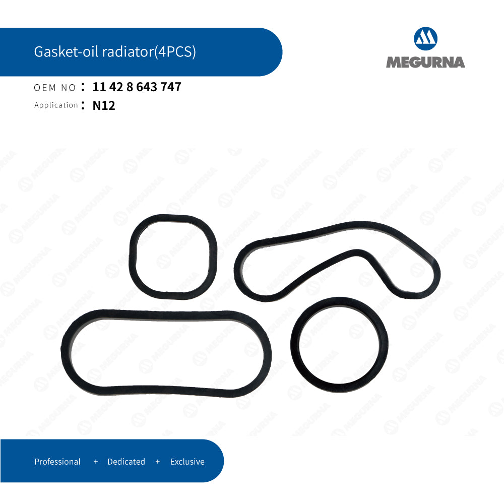 BMW 11 42 8 643 747 Gasket - Oil Radiator for MINI - N14 B16 A/N14 B16 C