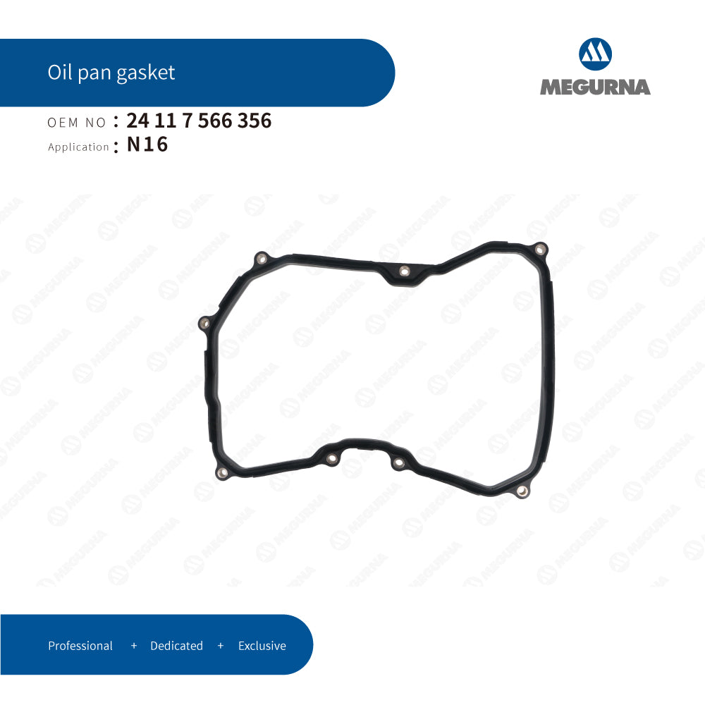 BMW 24 11 7 566 356 Oil Pan Gasket for N18 B16 C