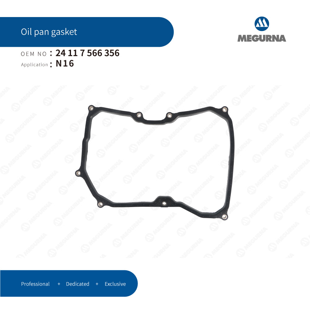 BMW 24 11 7 566 356 Oil Pan Gasket for N18 B16 C